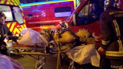 Количество погибших в Париже возросло до 129, раненых - до 352