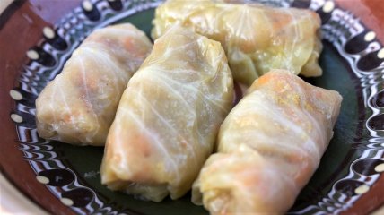 Голубцы с картофелем