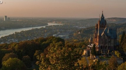 Путешествие по Германии: Замок Драхенбург (Фото)