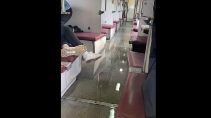 ЧП в поезде "Рахов-Одесса": пассажиры рассказали, чем закончилась история с потопом в вагоне 