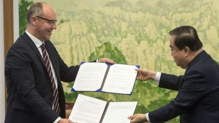 Меморандум о взаимопонимании подписали Украина и Южная Корея