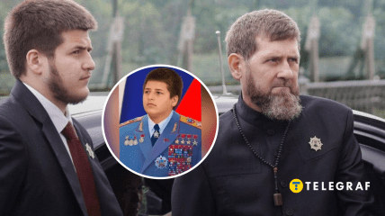 Лидер Чечни и его сын