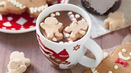 Рецепт вкусного рождественского какао с имбирем