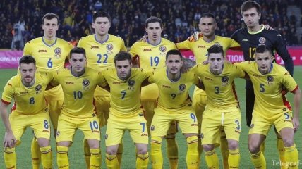 Игроки сборной Румынии вышли на поле в интересных футболках 