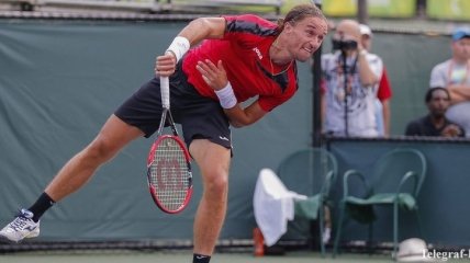 Долгополов одержал вторую победу на международном турнире в Майами