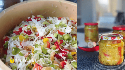 Салат из зеленых помидоров на зиму