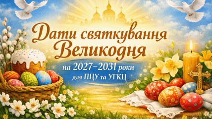 Дати святкування Великодня щороку змінюються