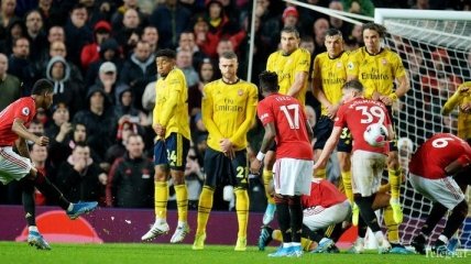Манчестер Юнайтед не смог обыграть Арсенал: обзор матча (Видео)