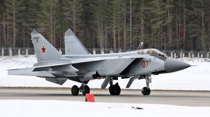 МиГ-31К – носитель ракеты "Кинжал", которой атаковали террористы