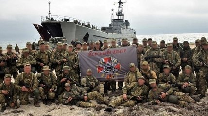 В Херсонской области разведчики морского спецназа провели учения: фото