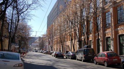 Московська улиця в Печерському районі Києва