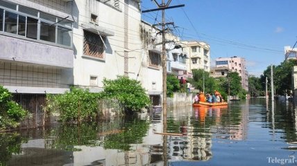Не утихающие муссоны в Индии с начала лета унесли жизни полутора тысяч человек