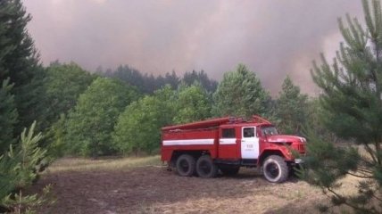 У Чорнобильській зоні триває гасіння осередків тління торф'яників