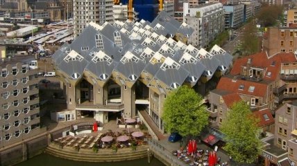 Кубические дома в Нидерландах (Фоторепортаж)