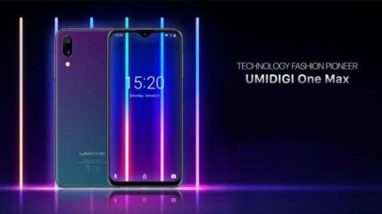 Новый смартфон Umidigi One Max получил беспроводную зарядку