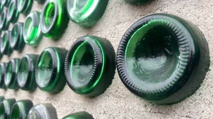 Пляшки для будівництва