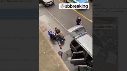 Появилось видео задержания водителя, наехавшего на людей в Трире