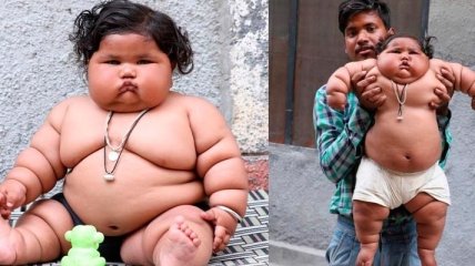 Проблемы воспитания: самый толстый и несчастный ребенок в мире (Фото)