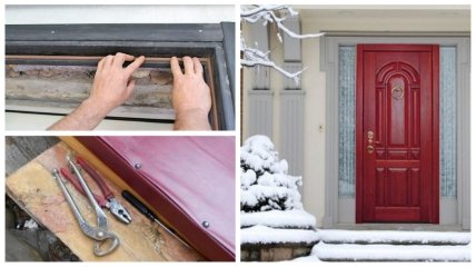 Вхідні двері є одним із регулярних джерел надходження холоду в житло