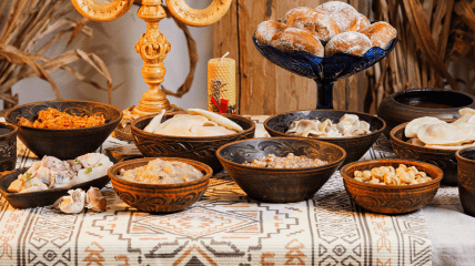 Стіл на Святвечір