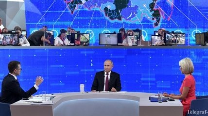 Путин назвал "полной чушью" обвинения в оккупации Донбасса