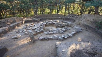 Уникальный каменный комплекс был найден на Хортице