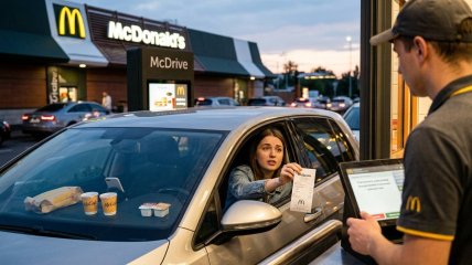 Зайві позиції у чеку McDonalds