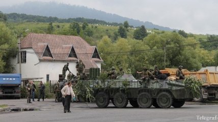 Бойцы ПС в Мукачево готовы сдаться, если им гарантируют безопасность