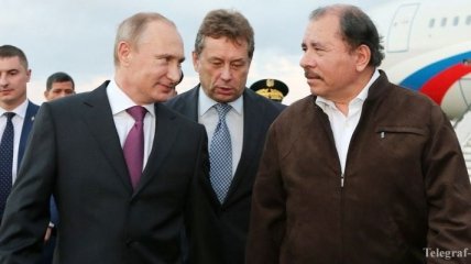 По пути в Аргентину Путин посетил Никарагуа