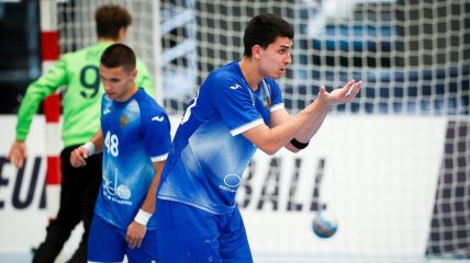 Российский гандболист на ЧЕ-2021 U-19