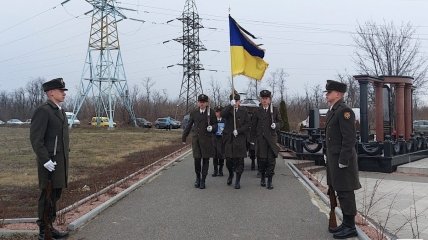 Прощання з українським захисником