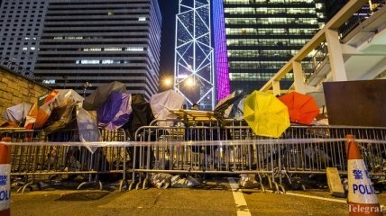 В Гонконге активисты снова вышли на улицы