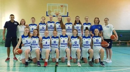Женская сборная Украины по баскетболу U-16 начинает подготовку к ЧЕ