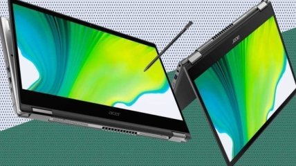 Acer представила обновленный ноутбук-трансформер в Украине