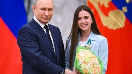 Кривавий російський лідер і спортсменка Каміла Валієва