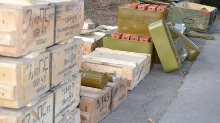В Луганской области найден схрон с боеприпасами