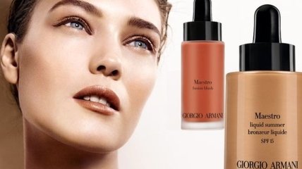 Giorgio Armani выпустил новую коллекцию макияжа Maestro Sun