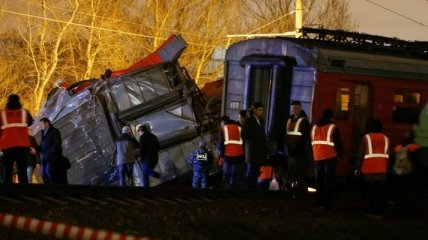От столкновения поездов под Москвой пострадало более 30 человек‍