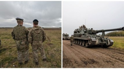 Обучение украинских военных в Британии