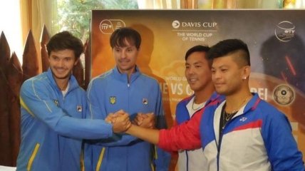 Украина - Китайский Тайбэй: в Запорожье прошла жеребьевка Кубка Дэвиса