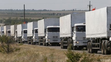 Более 100 "КамАЗов" гумконвоя России прошли таможенный контроль 