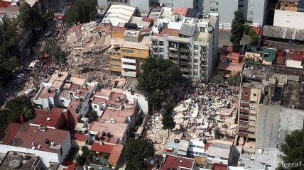 Землетрясение в Мексике: растет число жертв