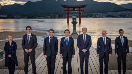 Встреча "Большой семерки" в Японии