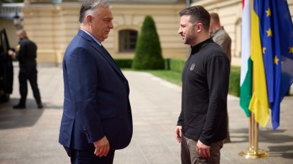 Віктор Орбан та Володимир Зеленський
