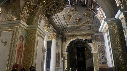 Пострадал самый большой православный храм Одессы