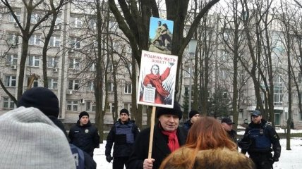 В Запорожье сорвали акцию "Полка Победы"