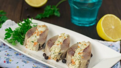 Рулет из сельди