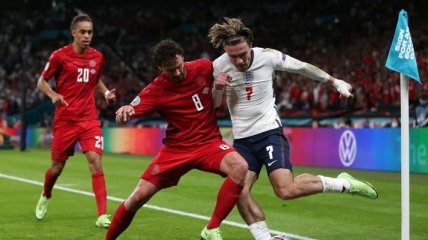 Англия благодаря спорному пенальти вышла в финал Евро-2020: видеообзор матча с Данией