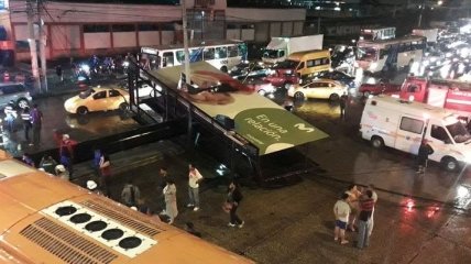 В Эквадоре столкнулись три пассажирских автобуса, есть пострадавшие и раненые