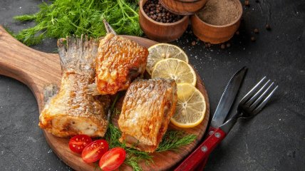 Жареная рыба